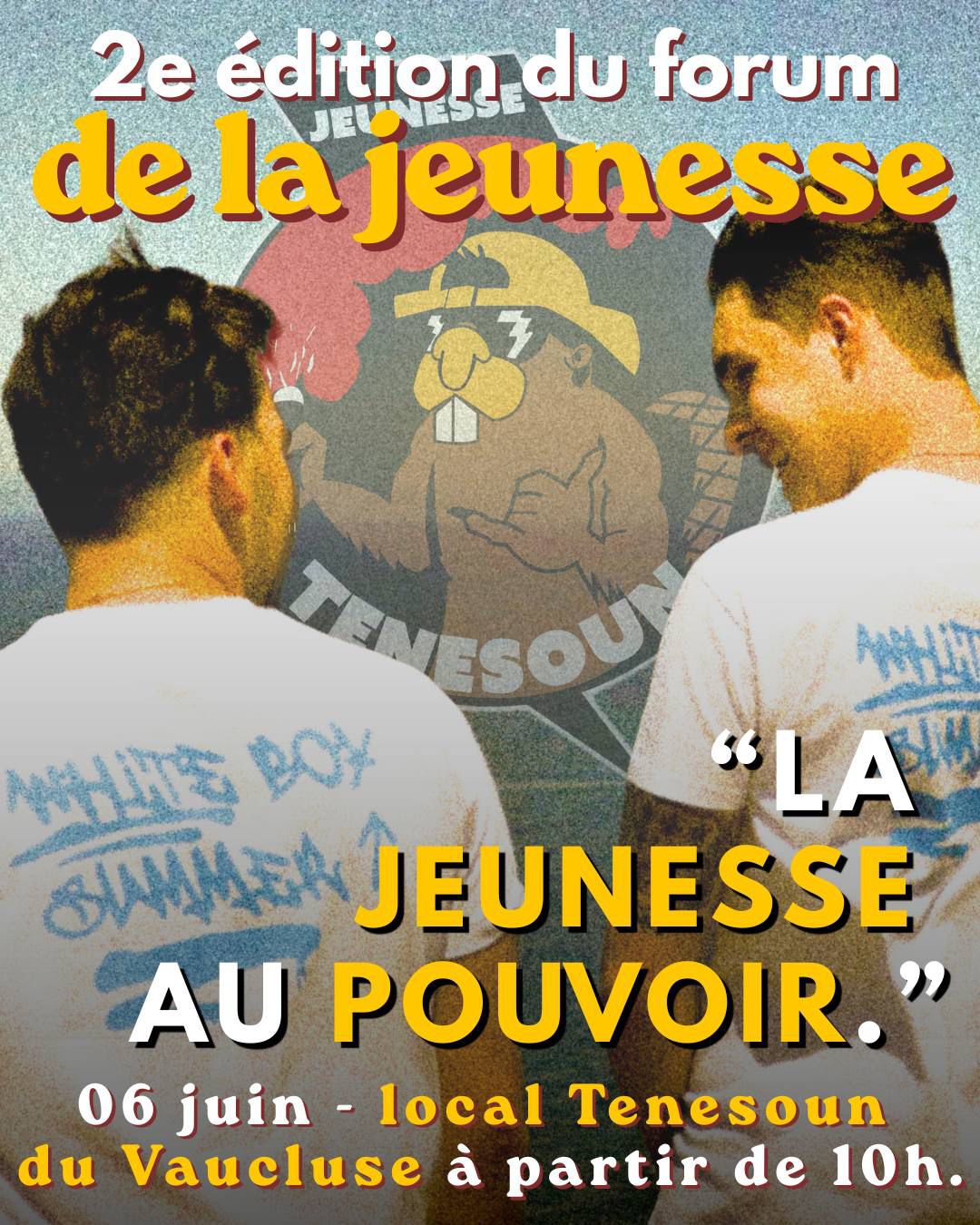 TICKETS – FORUM DE LA JEUNESSE